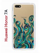 Чехол-накладка Huawei Honor 7A (582681) Kruche PRINT Щупальца