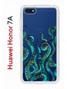 Чехол-накладка Huawei Honor 7A (582681) Kruche PRINT Щупальца