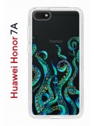 Чехол-накладка Huawei Honor 7A (582681) Kruche PRINT Щупальца