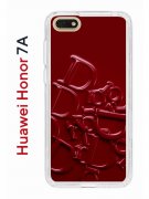 Чехол-накладка Huawei Honor 7A (582681) Kruche PRINT Dior