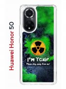 Чехол-накладка Huawei Nova 9 (610635) Kruche PRINT Toxic