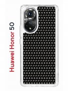 Чехол-накладка Huawei Nova 9 (610635) Kruche PRINT Карбон