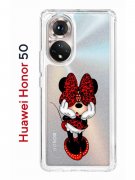 Чехол-накладка Huawei Honor 50/Nova 9 Kruche Print Минни