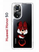 Чехол-накладка Huawei Honor 50/Nova 9 Kruche Print Минни