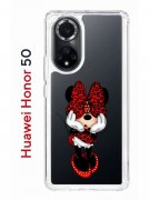 Чехол-накладка Huawei Honor 50/Nova 9 Kruche Print Минни