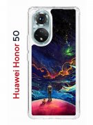 Чехол-накладка Huawei Honor 50/Nova 9 Kruche Print Маленький принц