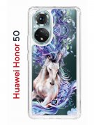 Чехол-накладка Huawei Honor 50/Nova 9 Kruche Print Грация