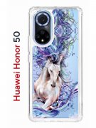Чехол-накладка Huawei Honor 50/Nova 9 Kruche Print Грация
