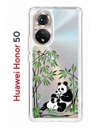Чехол-накладка Huawei Nova 9 (610635) Kruche PRINT Панды