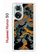 Чехол-накладка Huawei Nova 9 (610635) Kruche PRINT Камуфляж