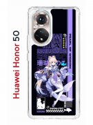 Чехол-накладка Huawei Honor 50 (610635) Kruche PRINT Kokomi Genshin