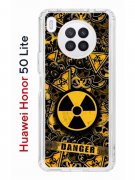 Чехол-накладка Huawei Honor 50 Lite/Nova 8i Kruche Print Danger