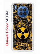 Чехол-накладка Huawei Honor 50 Lite/Nova 8i Kruche Print Danger