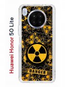 Чехол-накладка Huawei Honor 50 Lite/Nova 8i Kruche Print Danger