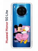 Чехол-накладка Huawei Honor 50 Lite/Nova 8i Kruche Print This is life