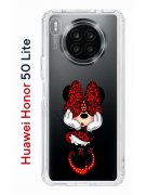 Чехол-накладка Huawei Honor 50 Lite/Nova 8i Kruche Print Минни