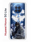 Чехол-накладка Huawei Nova 8i/Honor 50 Lite Kruche Print Call of Duty