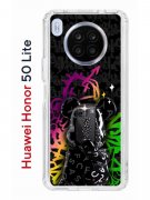 Чехол-накладка Huawei Honor 50 Lite (610636) Kruche PRINT Микки Маус