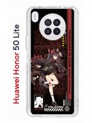 Чехол-накладка Huawei Honor 50 Lite (610636) Kruche PRINT Hu Tao Genshin