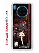 Чехол-накладка Huawei Honor 50 Lite (610636) Kruche PRINT Hu Tao Genshin