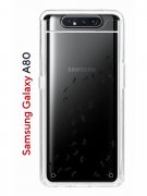 Чехол-накладка Samsung Galaxy A80 Kruche Print Муравьи