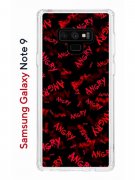 Чехол-накладка Samsung Galaxy Note 9 (591402) Kruche PRINT Angry