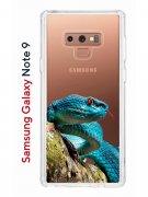 Чехол-накладка Samsung Galaxy Note 9 Kruche Print Змея