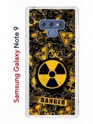 Чехол-накладка Samsung Galaxy Note 9 Kruche Print Danger