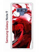 Чехол-накладка Samsung Galaxy Note 9 (591402) Kruche PRINT Вино