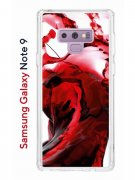 Чехол-накладка Samsung Galaxy Note 9 (591402) Kruche PRINT Вино