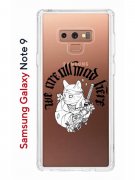 Чехол-накладка Samsung Galaxy Note 9 (591402) Kruche PRINT J-Cat