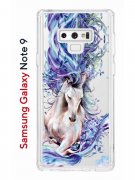 Чехол-накладка Samsung Galaxy Note 9 Kruche Print Грация