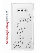 Чехол-накладка Samsung Galaxy Note 9 Kruche Print Муравьи
