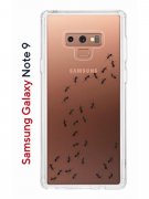 Чехол-накладка Samsung Galaxy Note 9 Kruche Print Муравьи