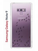 Чехол-накладка Samsung Galaxy Note 9 Kruche Print Муравьи