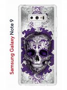 Чехол-накладка Samsung Galaxy Note 9 Kruche Print Sugar Skull