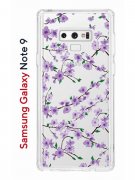 Чехол-накладка Samsung Galaxy Note 9 Kruche Print Сакура