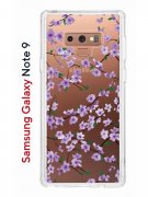 Чехол-накладка Samsung Galaxy Note 9 Kruche Print Сакура