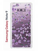 Чехол-накладка Samsung Galaxy Note 9 Kruche Print Сакура