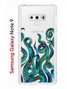 Чехол-накладка Samsung Galaxy Note 9 (591402) Kruche PRINT Щупальца