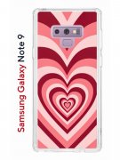 Чехол-накладка Samsung Galaxy Note 9 Kruche Print Сердце