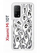 Чехол-накладка Xiaomi Mi 10T (593946) Kruche PRINT Призраки