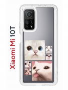 Чехол-накладка Xiaomi Mi 10T (593946) Kruche PRINT Коты