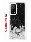 Чехол-накладка Xiaomi Mi 10T (593946) Kruche PRINT Разводы краски