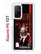 Чехол-накладка Xiaomi Mi 10T/Mi 10T Pro Kruche Print Klee Genshin