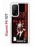 Чехол-накладка Xiaomi Mi 10T/Mi 10T Pro Kruche Print Klee Genshin