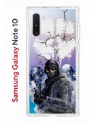 Чехол-накладка Samsung Galaxy Note 10 Kruche Print Call of Duty