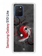 Чехол-накладка Samsung Galaxy S10 Lite Kruche Print Гармония