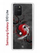 Чехол-накладка Samsung Galaxy S10 Lite Kruche Print Гармония