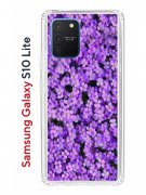 Чехол-накладка Samsung Galaxy S10 Lite (582683) Kruche PRINT Обриета